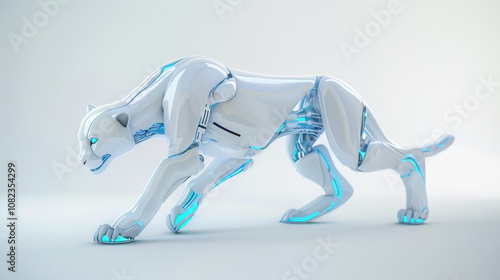  futuristic robotic cheetah photo