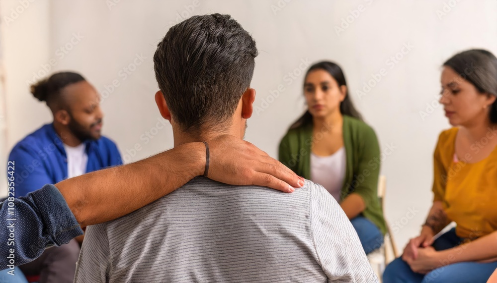 group therapy, people supporting each other group therapy, people supporting each other