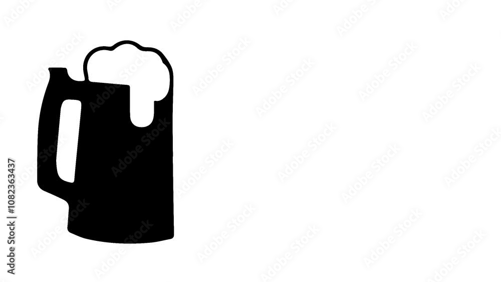 Drink isolated on white background with copy space Drink isolated on white background with copy space