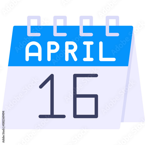 April 16 Icon