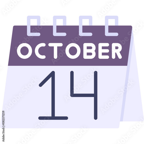 October 14 Icon