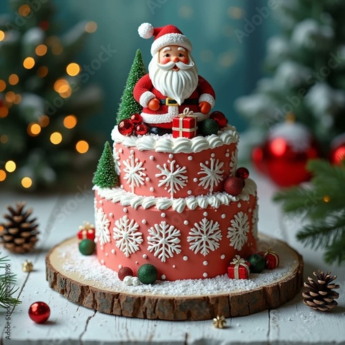 Christmas Cake Dreams: Frosted and Festive