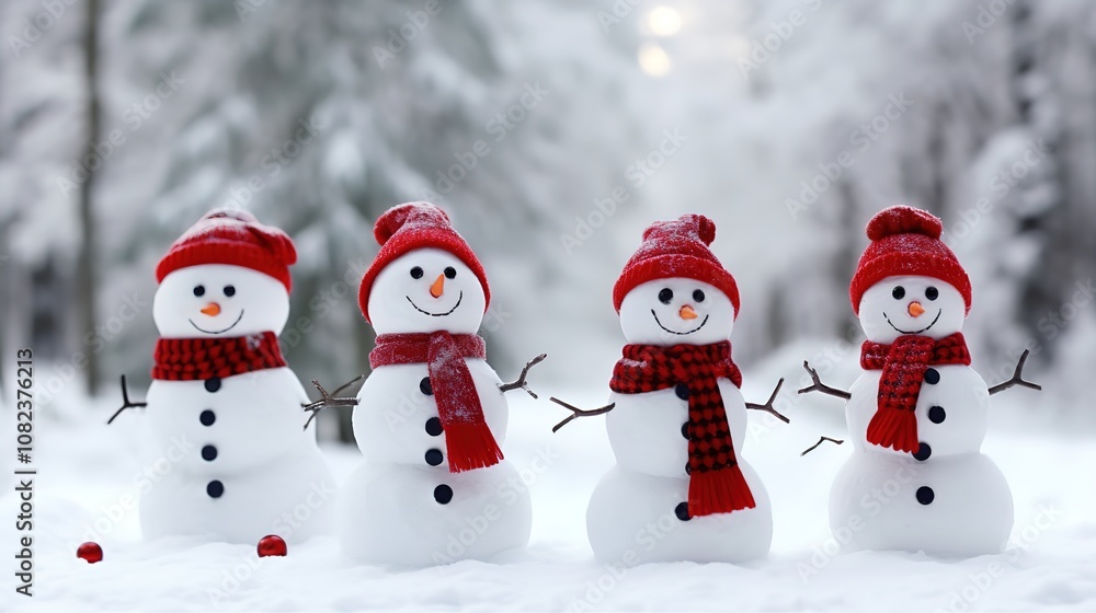 Cartoon illustration of celebration of Christmas,generated with AI. Cartoon illustration of celebration of Christmas,generated with AI.