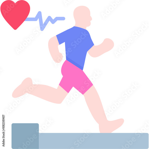 Cardiovascular Fitness Icon
