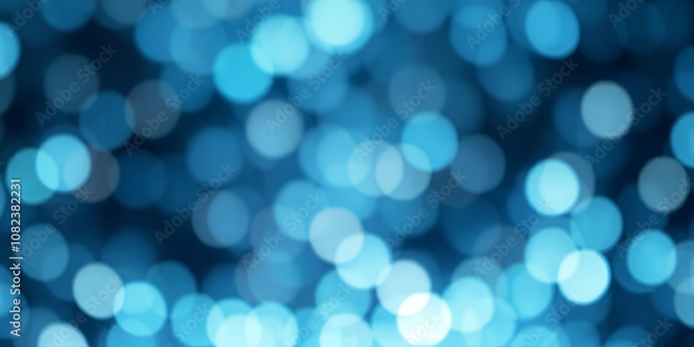 Abstract blue bokeh lights background Abstract blue bokeh lights background