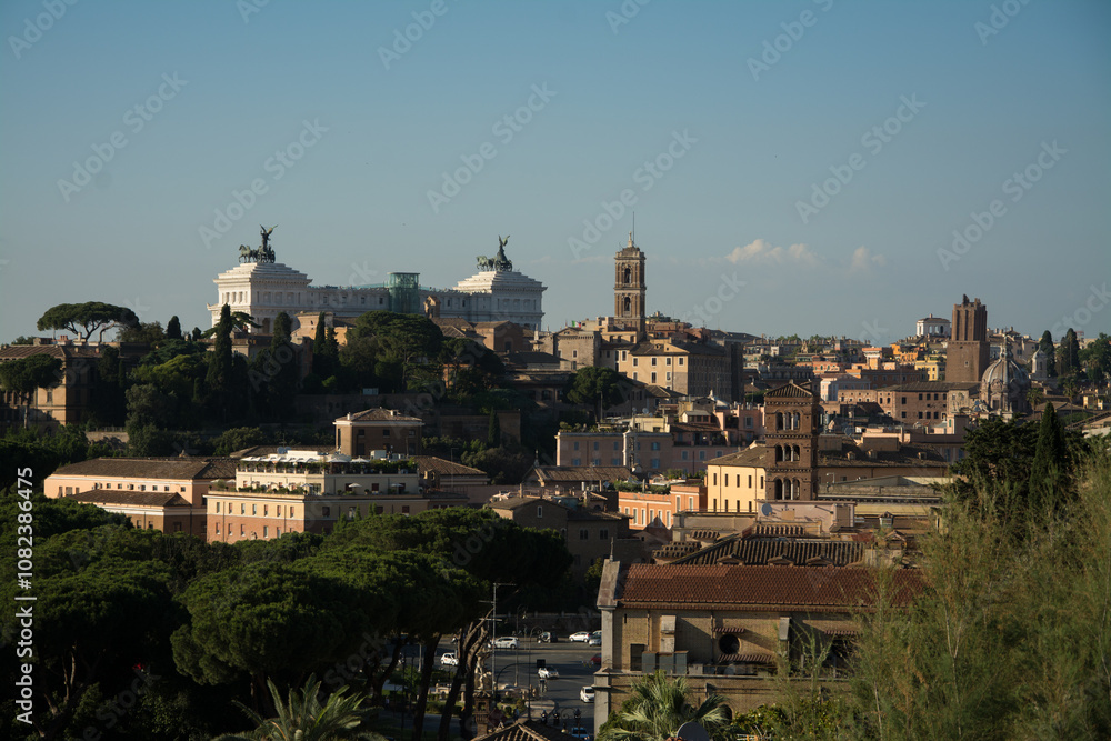Naklejka premium VISTA ROMA