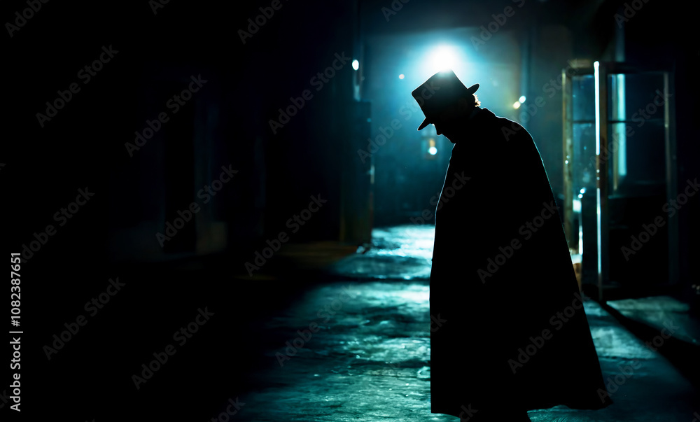 Jack The Ripper Night Jack the Ripper in action among the night alleys of London. Stock ...