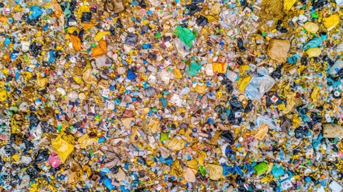 Aerial View of a Landfill