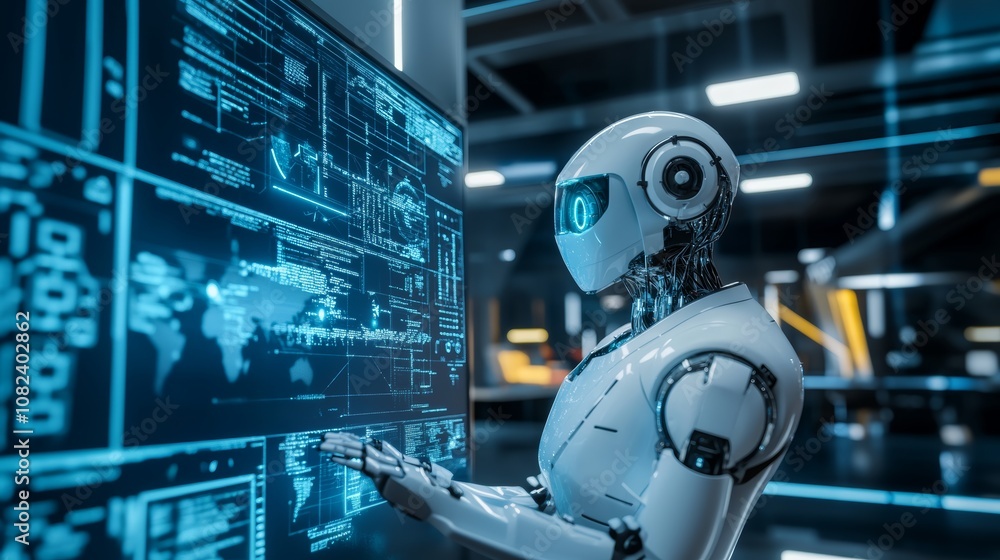 Innovative office space robotic process automation enhances efficiency for strategic planning focus Innovative office space robotic process automation enhances efficiency for strategic planning focus