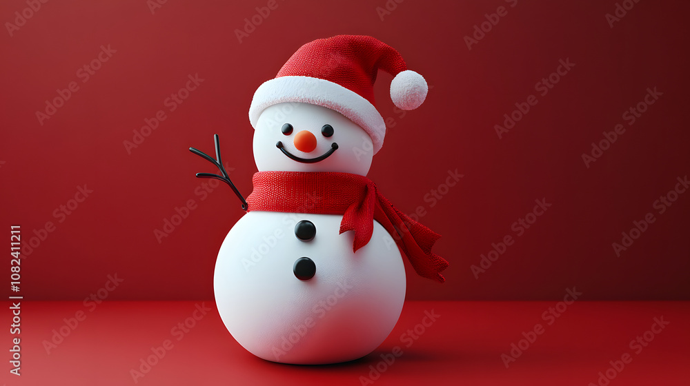 Snowman Christmas illustration Snowman Christmas illustration