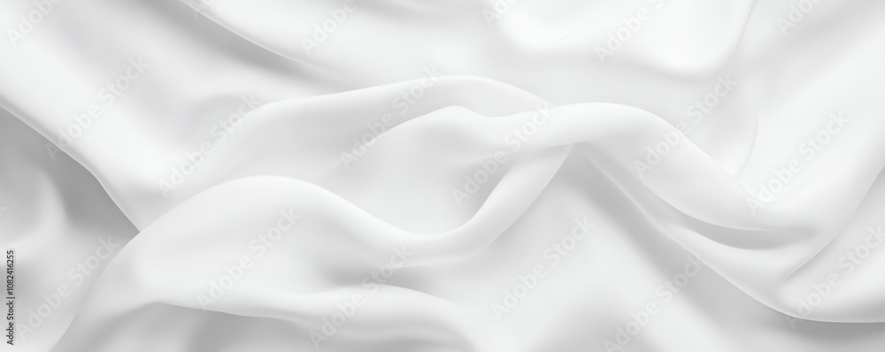 Naklejka premium Elegant Bright White Wallpaper with Subtle Sheen