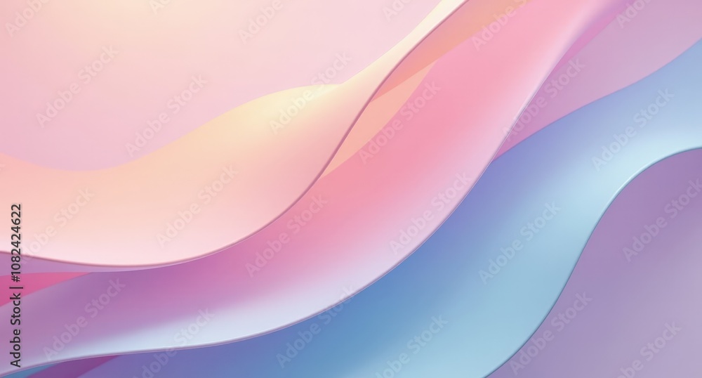 Crisp plastic in pastel colors with close-up detail, depth of field, and serene abstract minimalism, perfect for a wallpaper background. Crisp plastic in pastel colors with close-up detail, depth of field, and serene abstract minimalism, perfect for a wallpaper background.