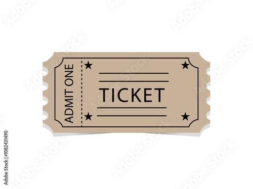 Ticket admit one