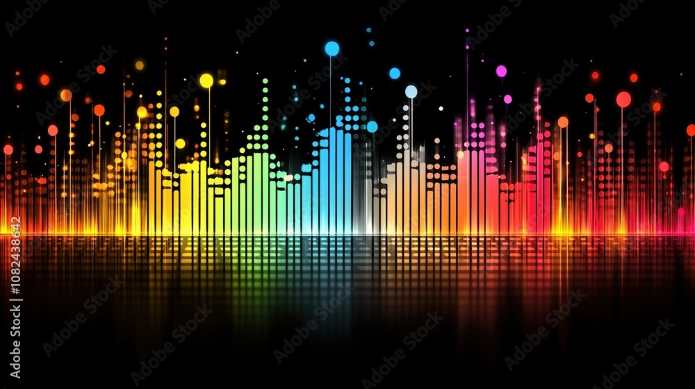 Abstract Colorful Equalizer Abstract Colorful Equalizer