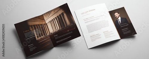 Elegant and Professional Law Firm Brochure
