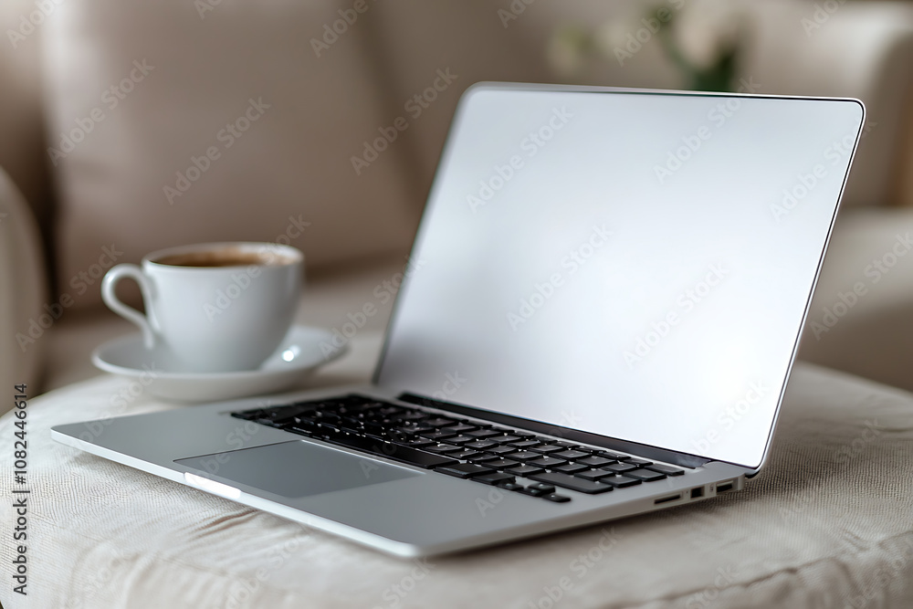 A minimalist photo of a table with an laptop, a cup of coffee, and a planner, set against a backdrop of soft, muted colors, creating a clean and peaceful workspace. A minimalist photo of a table with an laptop, a cup of coffee, and a planner, set against a backdrop of soft, muted colors, creating a clean and peaceful workspace.