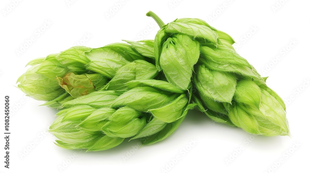 Fresh Green Hops - a vibrant and natural visual. The green hops evoke a sense of freshness and vitality. Fresh Green Hops - a vibrant and natural visual. The green hops evoke a sense of freshness and vitality.