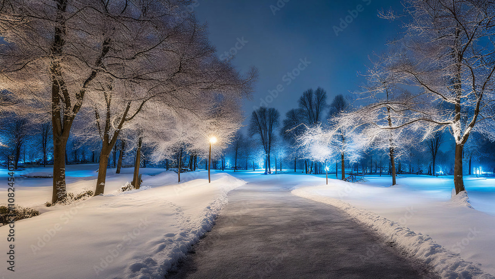 park with winter park with winter