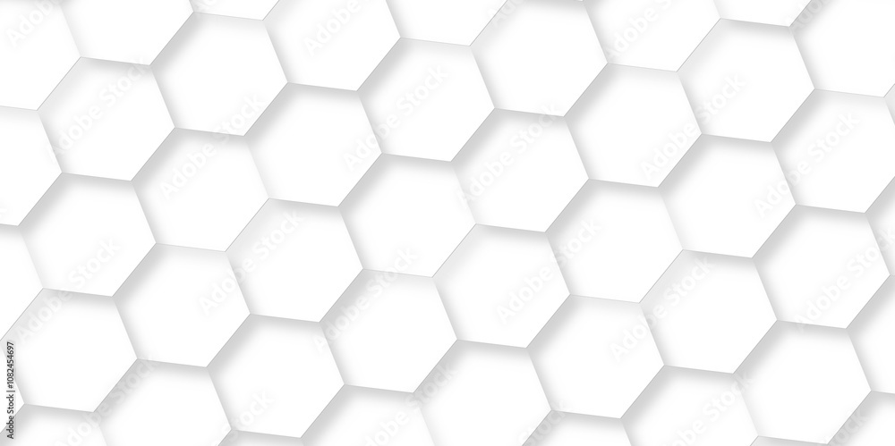 Abstract background white, gray hexagon with seamless geometric pattern texture design. futuristic geometry pattern honeycomb mosaic texture design. hexagon grid minimalist mesh cell texture design. Abstract background white, gray hexagon with seamless geometric pattern texture design. futuristic geometry pattern honeycomb mosaic texture design. hexagon grid minimalist mesh cell texture design.