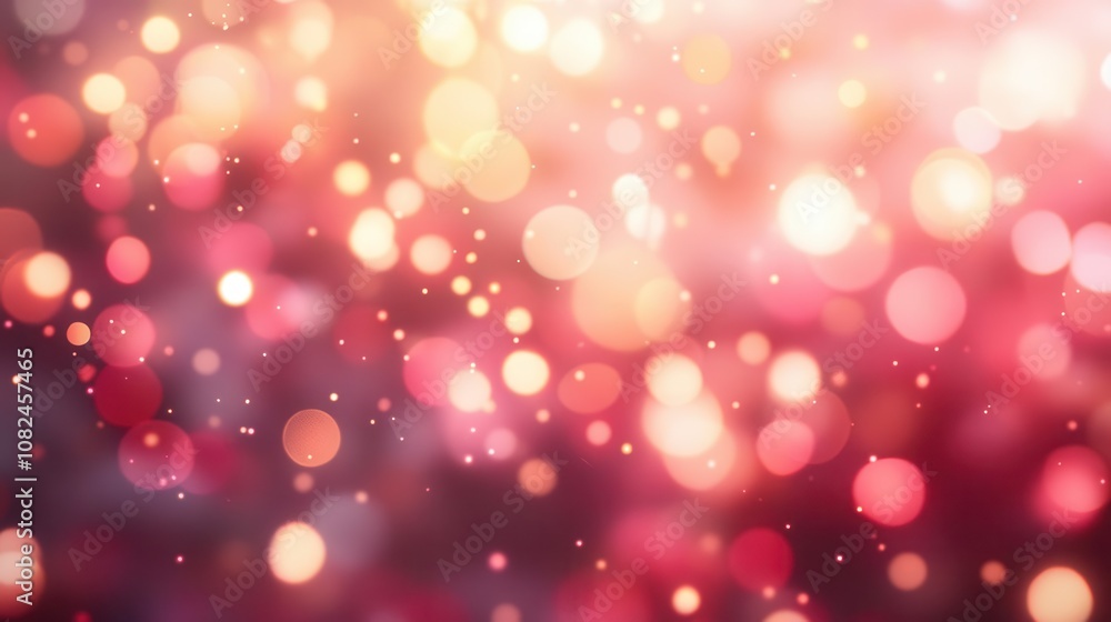 bokeh heart background with soft, glowing lights in shades of pink and red, creating a romantic and dreamy atmosphere. perfect for valentine's day themes, the light patterns evoke love and warmth bokeh heart background with soft, glowing lights in shades of pink and red, creating a romantic and dreamy atmosphere. perfect for valentine's day themes, the light patterns evoke love and warmth