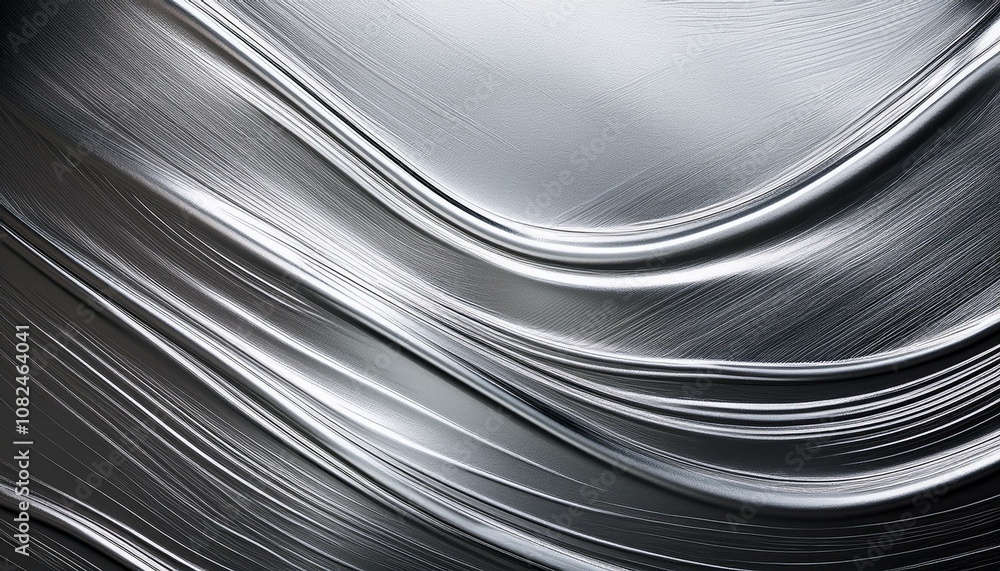 Obraz premium matte silver texture background close up