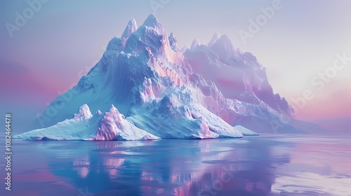 Wallpaper Mural Traditional Chinese pink clouds architectural illustration poster background Torontodigital.ca