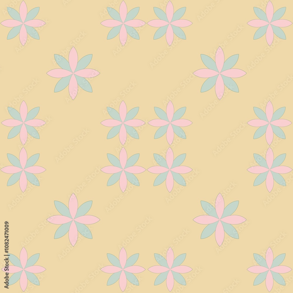 seamless background with flowers seamless background with flowers
