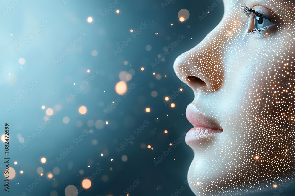 Explore digital mental harmony through glowing holograms and soft tones Explore digital mental harmony through glowing holograms and soft tones