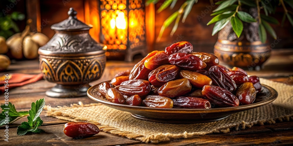 Discover the Essence of Ramadan with a Beautifully Crafted Display of Succulent Dates Perfect for Celebrations and Photography Showcases Featuring Traditional Decor Discover the Essence of Ramadan with a Beautifully Crafted Display of Succulent Dates Perfect for Celebrations and Photography Showcases Featuring Traditional Decor