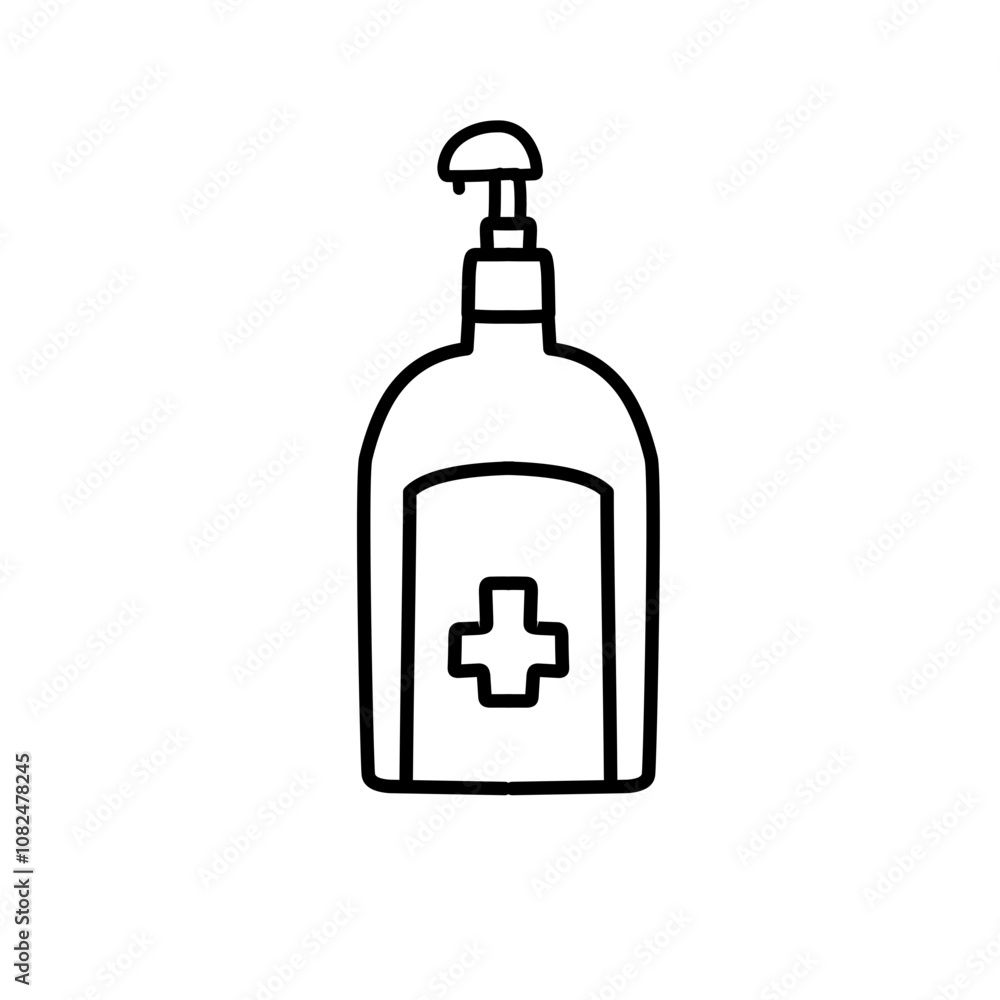 antiseptic bottle icon antiseptic bottle icon