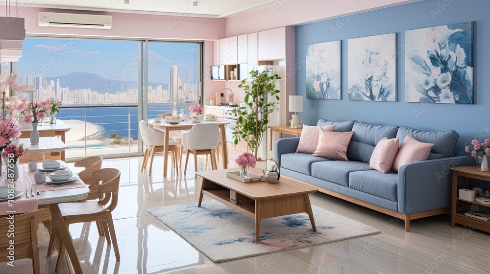 Fototapeta premium modern living room