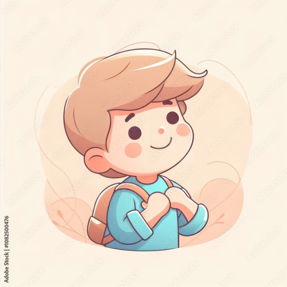 cartoon child