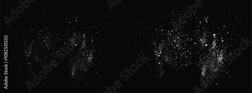 Falling snowflakes vector snowfall illustration background. snowfall falling snow flakes