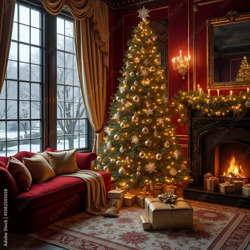 El árbol navideño, el rey del hogar El árbol navideño, el rey del hogar
