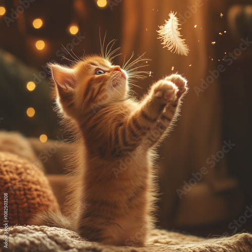 귀여운 고양이 