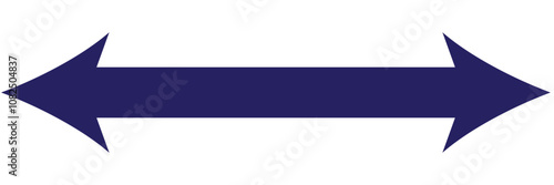 Long arrow icon. long arrow vector. flat style Arrow symbol. arrow on a white background. vector illustration.
