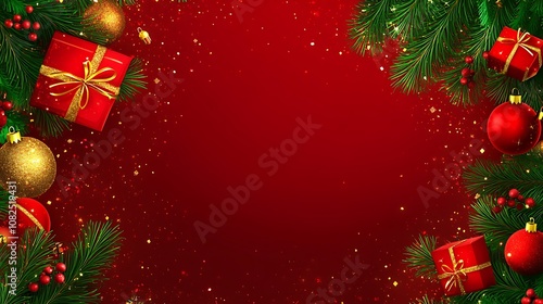 Festive christmas celebration holiday season digital background colorful atmosphere aesthetic viewpoint joyful concept for seasonal marketing