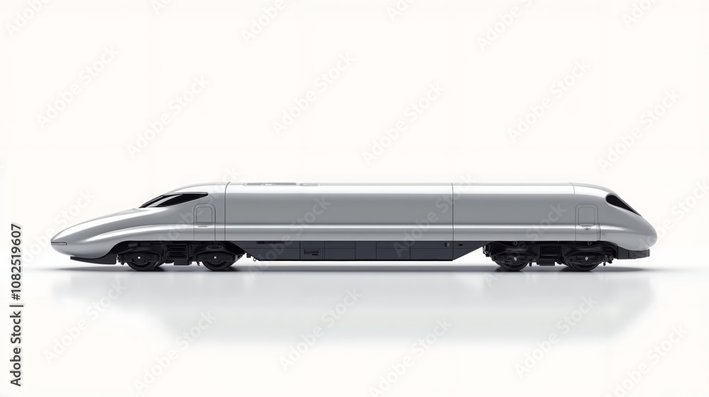 Sleek High-Speed Bullet Train Sleek High-Speed Bullet Train