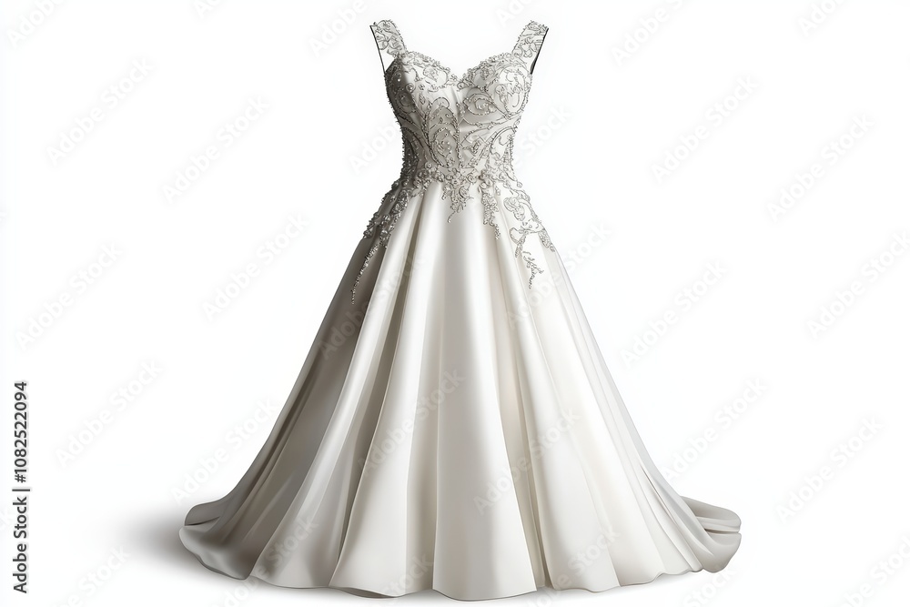 Elegant white dress with intricate lace detailing, perfect for weddings and special occasions. Elegant white dress with intricate lace detailing, perfect for weddings and special occasions.