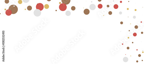 Colorful assorted confetti ...