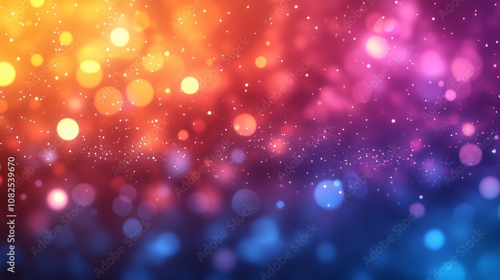 New Year, a bokeh background image with a colorful and festive atmosphere, a blurred background New Year, a bokeh background image with a colorful and festive atmosphere, a blurred background