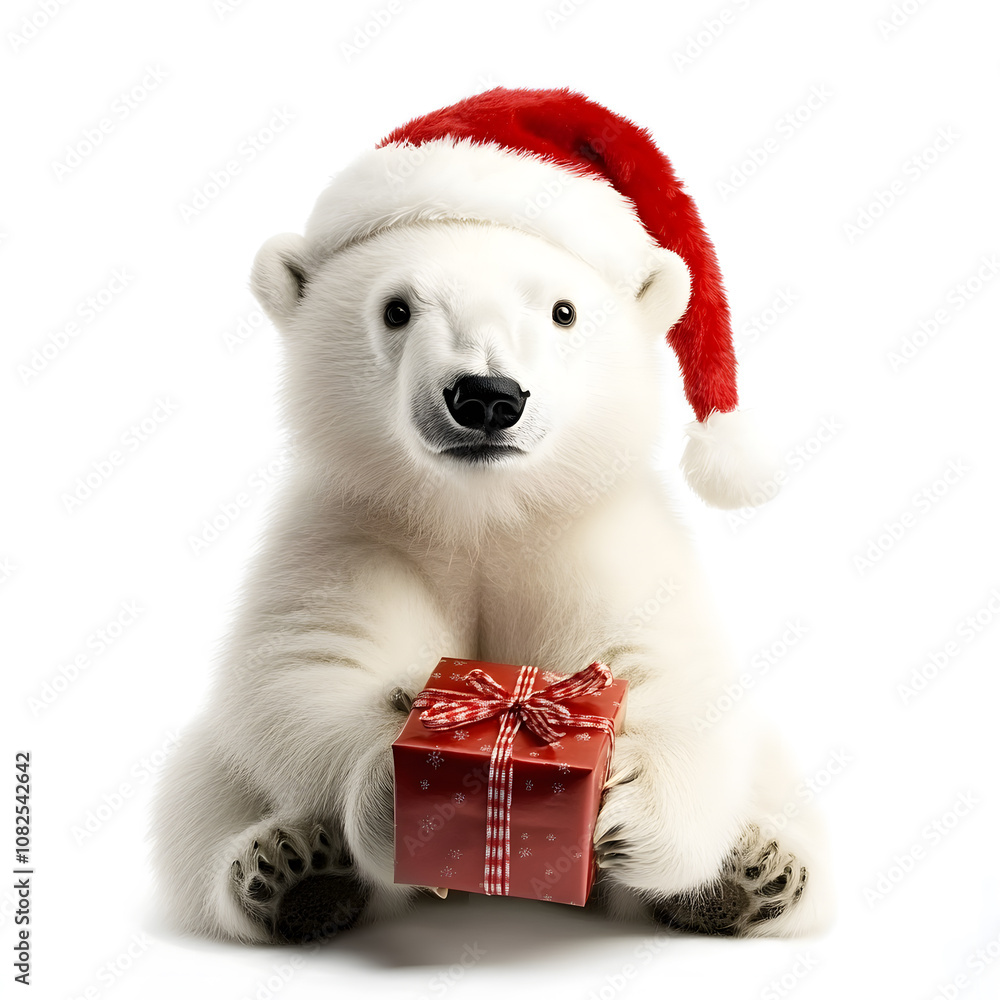 The joy of the holiday season with adorable characters. Festive decoration and cozy winter elements on a crisp white background. The joy of the holiday season with adorable characters. Festive decoration and cozy winter elements on a crisp white background.