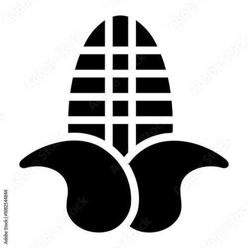 corn glyph icon