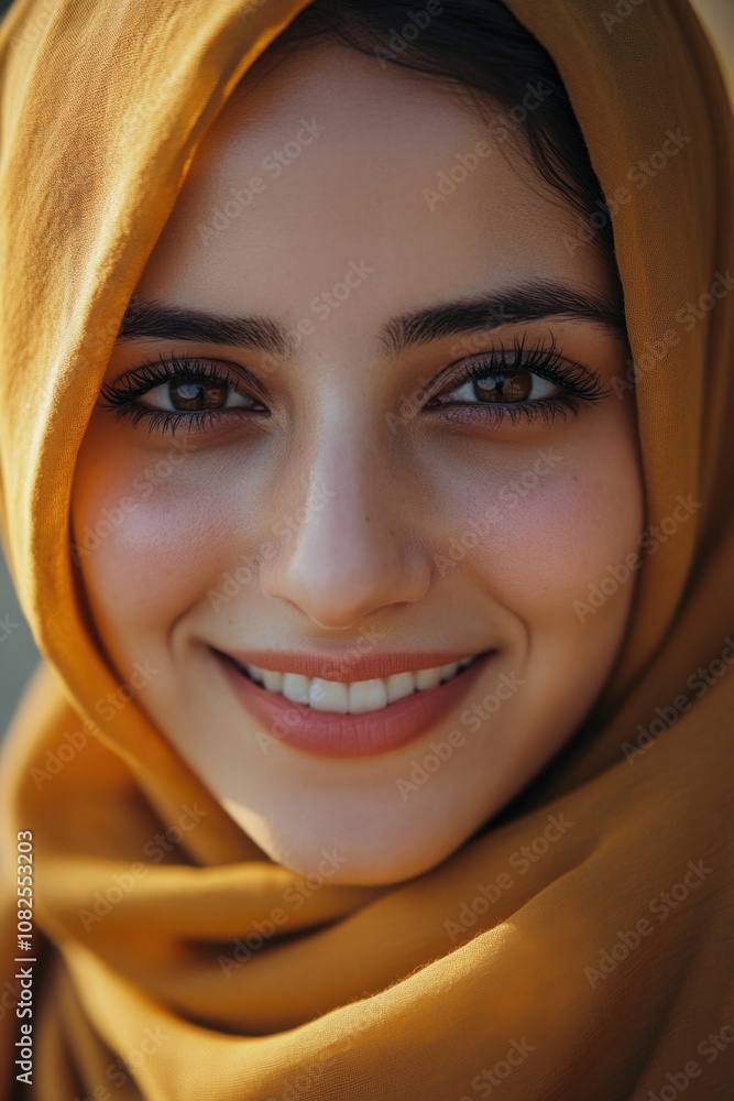 Woman with headscarf Woman with headscarf