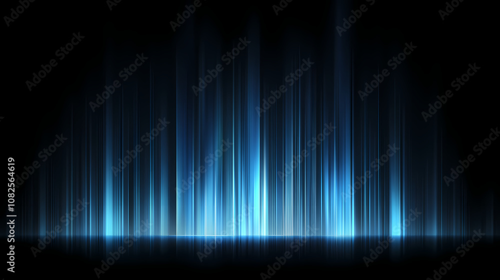 Dark blue beam of light shining from top to bottom on a dark background, dark, blue, beam, light, shining, top. Radiant. Illustration Dark blue beam of light shining from top to bottom on a dark background, dark, blue, beam, light, shining, top. Radiant. Illustration