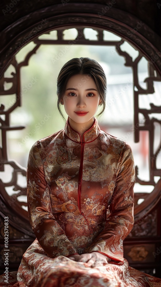 X-ray, 64k UHD, HDR, UHD, a captivating Chinese beauty, in a full panoramic view, sitting gracefully in an ancient Chinese pavilion. generative ai X-ray, 64k UHD, HDR, UHD, a captivating Chinese beauty, in a full panoramic view, sitting gracefully in an ancient Chinese pavilion. generative ai