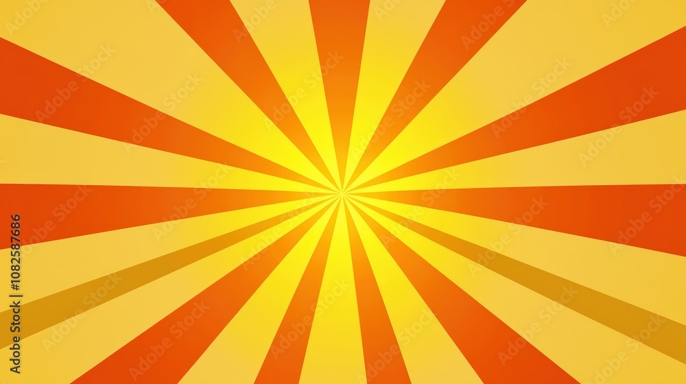Yellow and orange rays Yellow and orange rays
