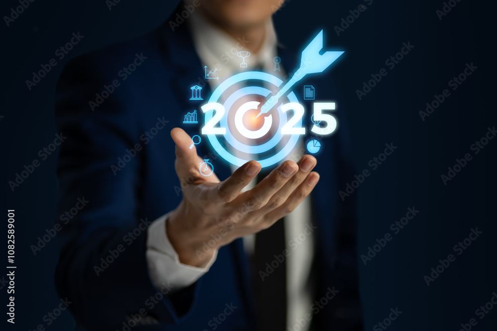 target and Goal business 2025 concept,Business people analyze financial data chart trading stock,Business target,Investing in stock markets,strategy,planning Business finance technology and investment target and Goal business 2025 concept,Business people analyze financial data chart trading stock,Business target,Investing in stock markets,strategy,planning Business finance technology and investment
