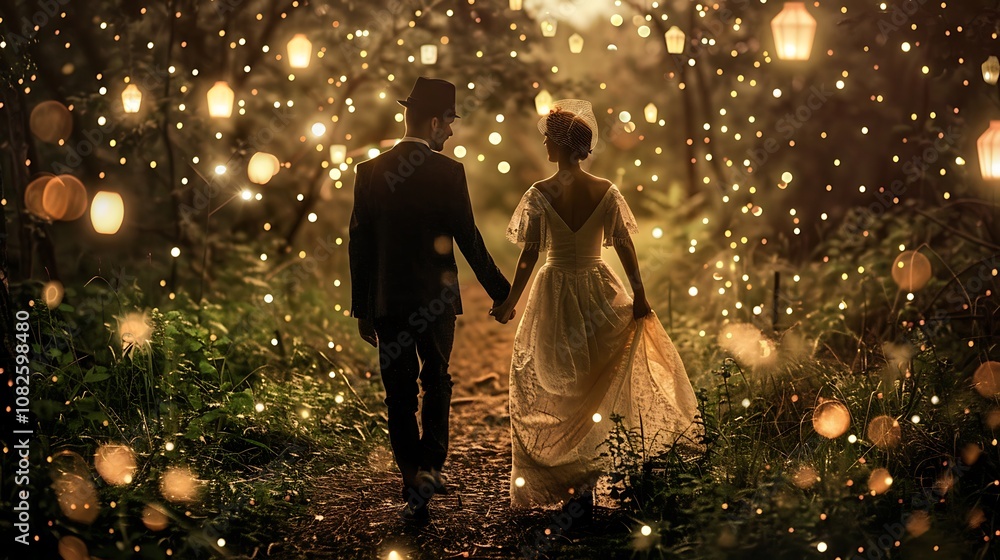 A couple enjoying a romantic moment together, sharing laughter and happiness in a peaceful setting A couple enjoying a romantic moment together, sharing laughter and happiness in a peaceful setting