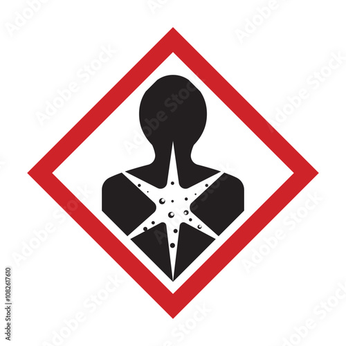 symbol dangerous for health